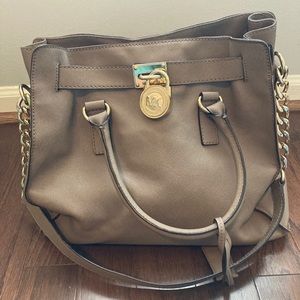 Michael Kors Hamilton Saffiano Leather Satchel